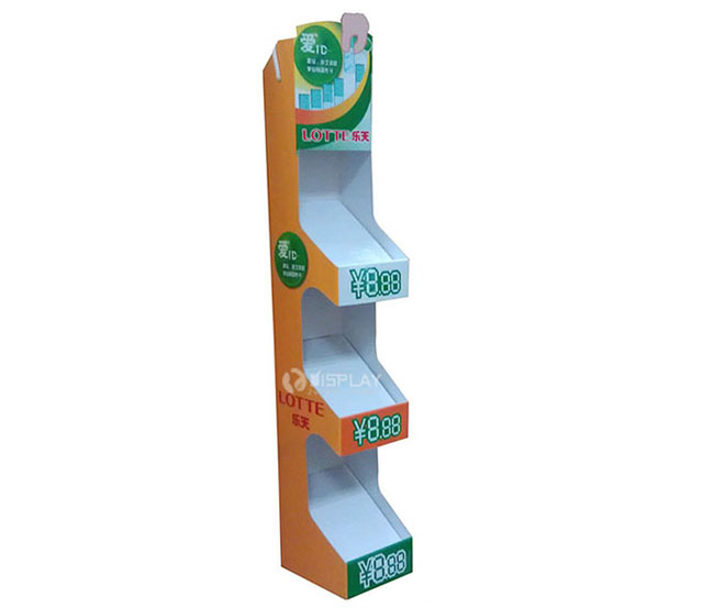 Supermarket Goods Display Rack,Cardboard Sidekick Display26