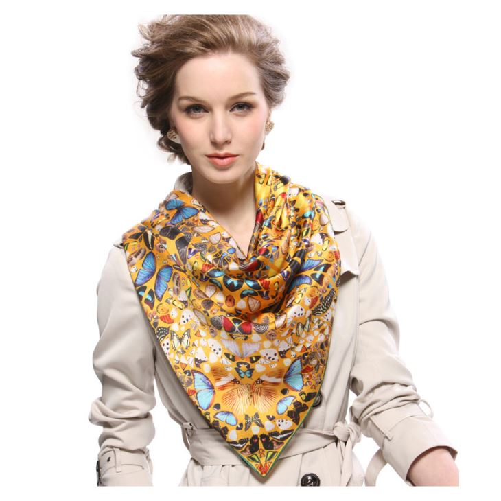 Butterflies Digital Print Scarf86