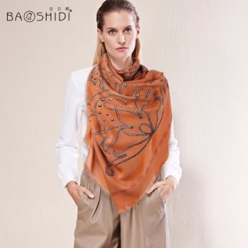 100 % Wool Winter Print Scarf42