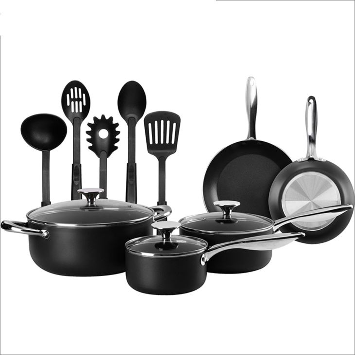 13Pcs Pot And Pan Set With SS Handle8