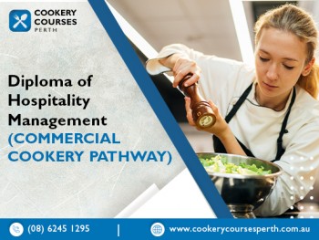 Get the best diploma course in commercial cookery with certification, contact now!