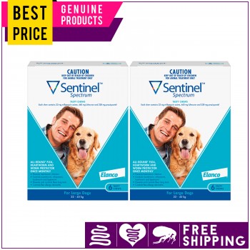 SENTINEL SPECTRUM For Dogs All Sizes 12 