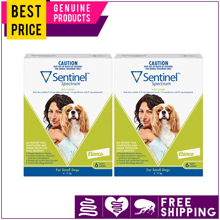 SENTINEL SPECTRUM For Dogs All Sizes 12 