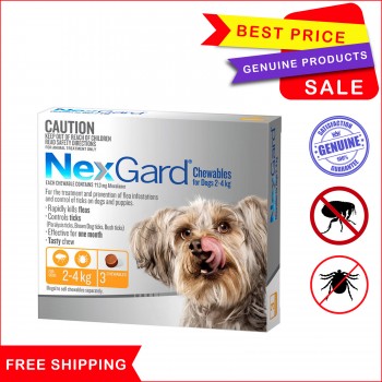 Nexgard Flea Protection for 2-4 Kg Dogs