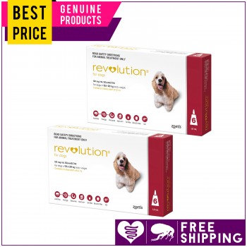 REVOLUTION For Dogs 12 Doses ALL SIZES