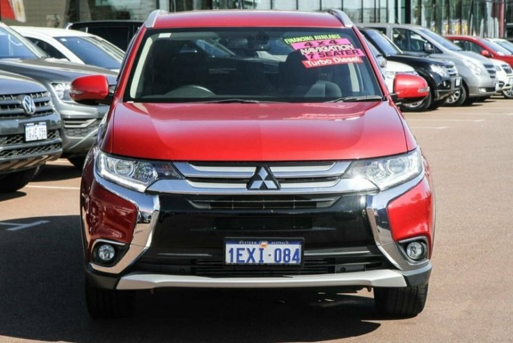 2016 Mitsubishi Outlander Xls 4wd Wagon 