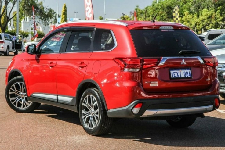 2016 Mitsubishi Outlander Xls 4wd Wagon 