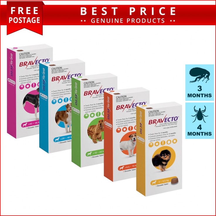 Bravecto Chewable isfor flea treatment