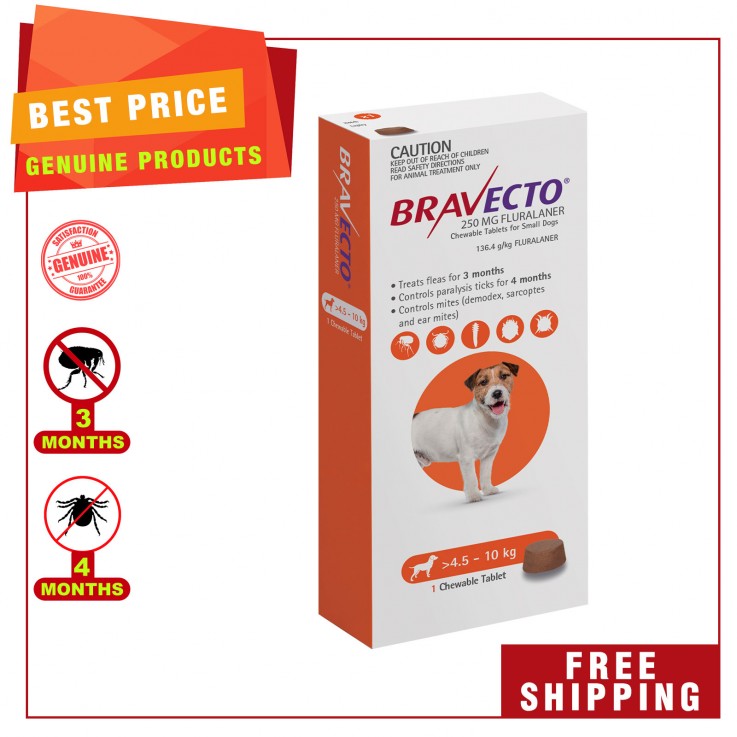 Efficient flea and tick defence Bravecto