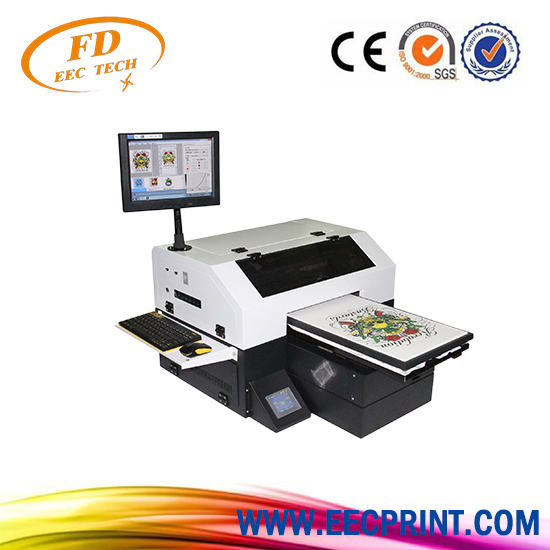 A3 8 Colors Cotton Apparel Textile Printer with DuPont Textile Ink37