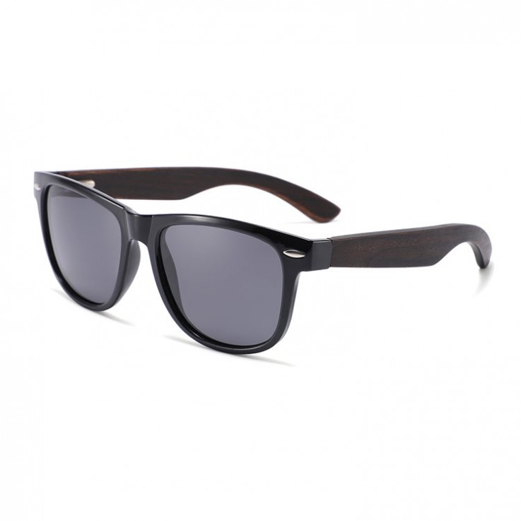 Wooden Sunglasses With Ebony Temples0