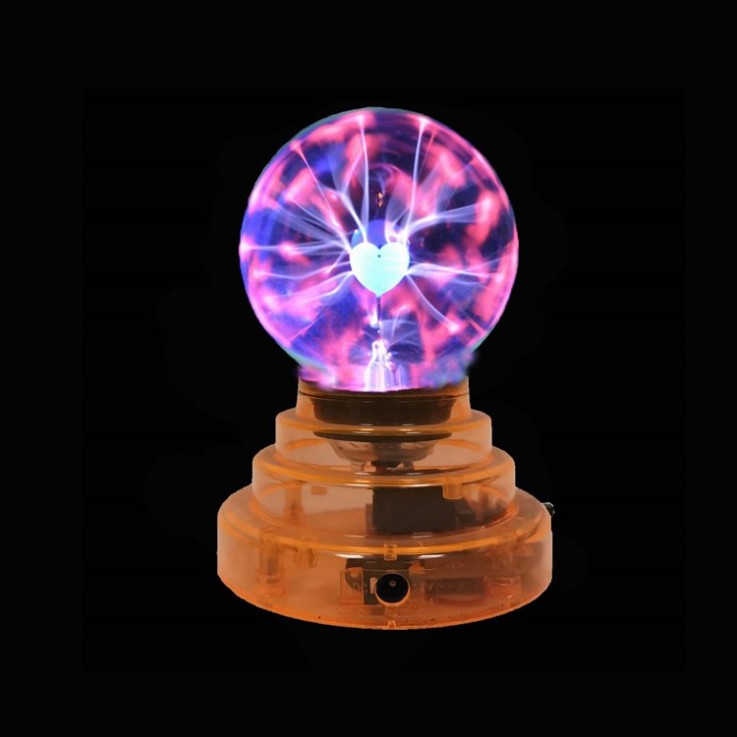 5V USB Plasma Ball With Heart Symbol75