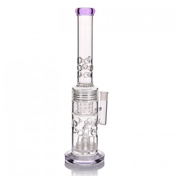 19″ Triple Drum HoneyComb Ice Bong35