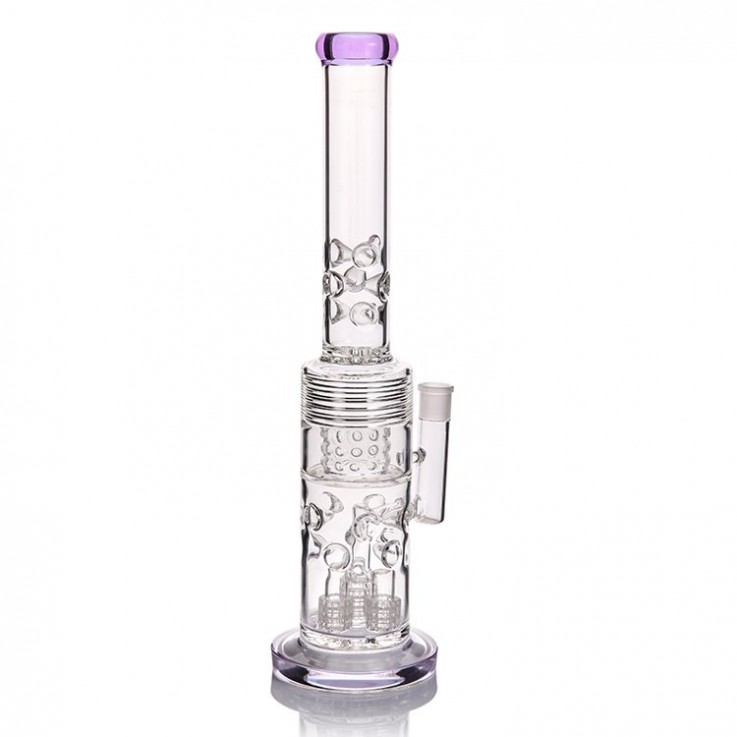 19″ Triple Drum HoneyComb Ice Bong35