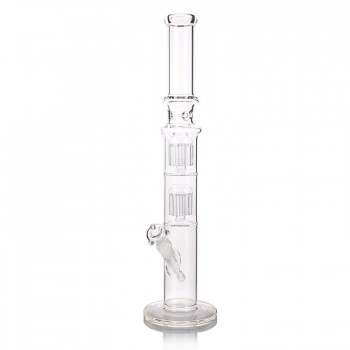 22″ Double Tree Arms Perc Straight Water Pipe35