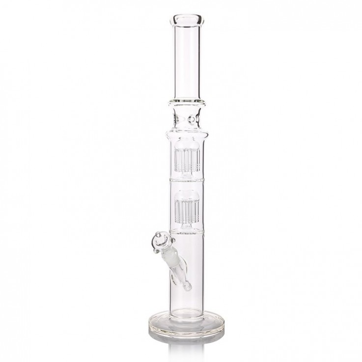 22″ Double Tree Arms Perc Straight Water Pipe35