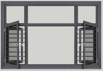 Soundproofing Aluminum Casement Strong Sealing Window56