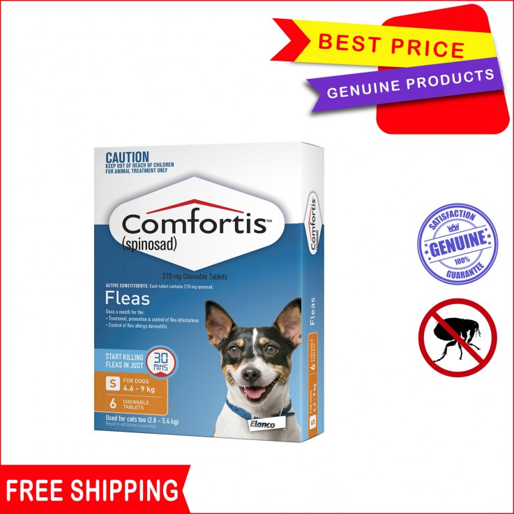 Comfortis offers protection from fleas 