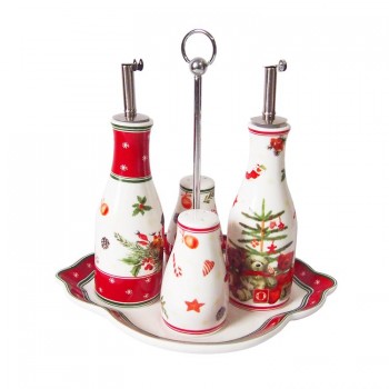 Ceramic Xmas Salt And Pepper Shakers48