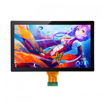 Interactive Large Flat Panel Waterproof Touch Screen Tablets 43 49 55 65 75 Inch Capacitive USB LCD TFT HMI Touchscreen Overlay75