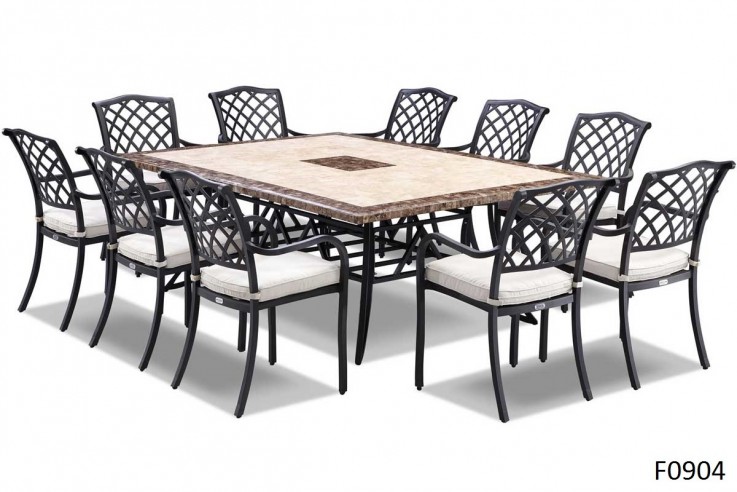 Florentine-Rositano 11pc Stone Dining 