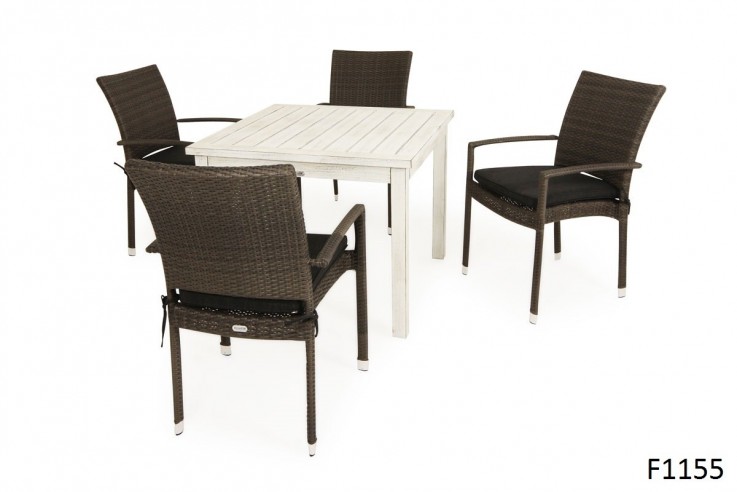 Lucerne-Vogue 5pc Aluminium Dining Set