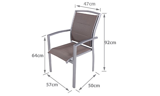 Verde Aluminium Commercial Chair