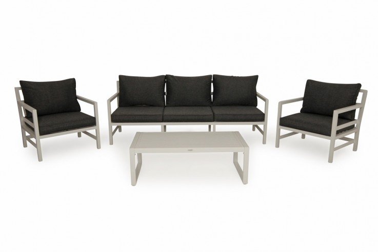 Mali 4pc Outdoor Aluminium Sofa Set