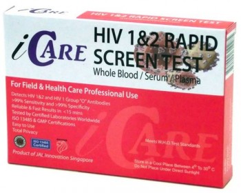 Fast, & Instant Results on HIV Test