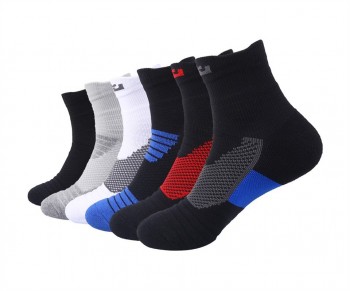 Mens Nylon Quarter Running Athletic Socks60