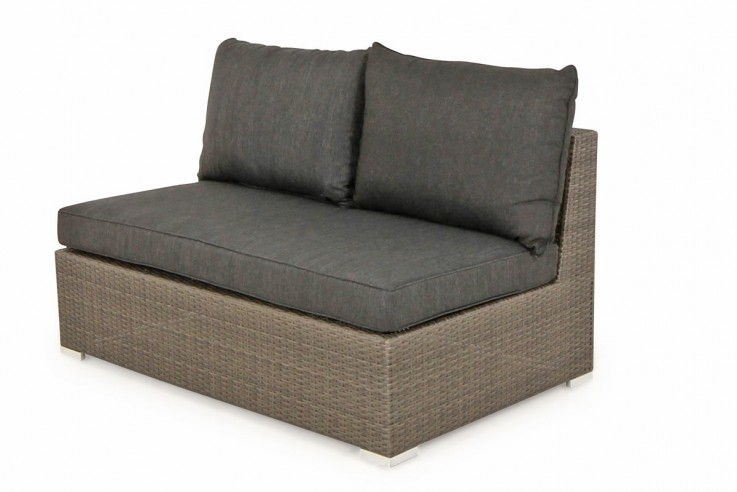 Como 4-Seat Wicker Modular Set