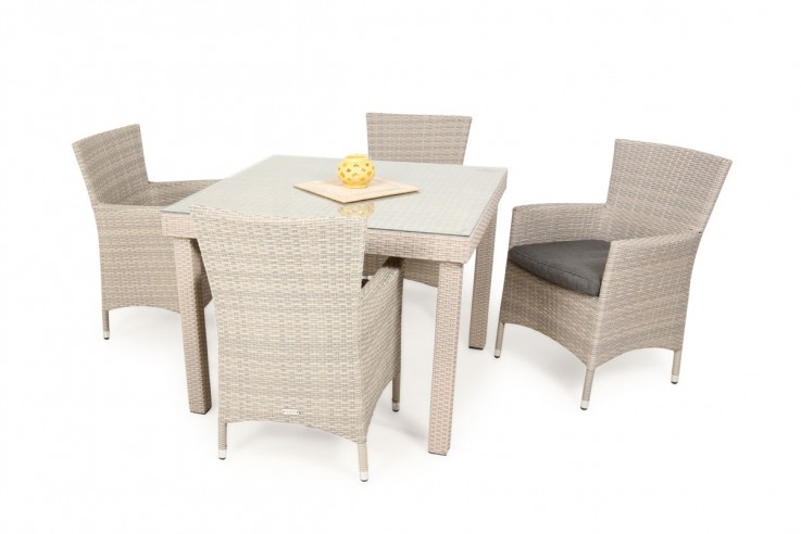 Meridian 5pc Wicker Dining Set