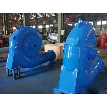 Horizontal Francis Turbine Of Horizontal Water Inlet Direction49