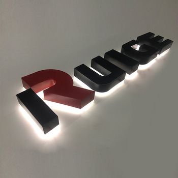 Backlit Led Channel Letter With Acrylic6