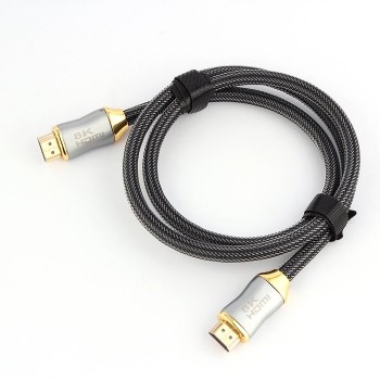 2.1V HDMI Cable Flexible And Durable Premium High Speed Male To Male 8K Zinc Alloy Shell HDMI To HDMI For HDTV PS418