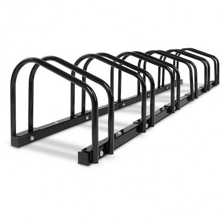 Portable Bike 6 Parking Rack Bicycle Ins