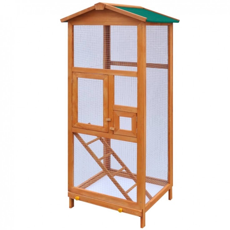 BIRD CAGE WOOD 65X63X165 CM