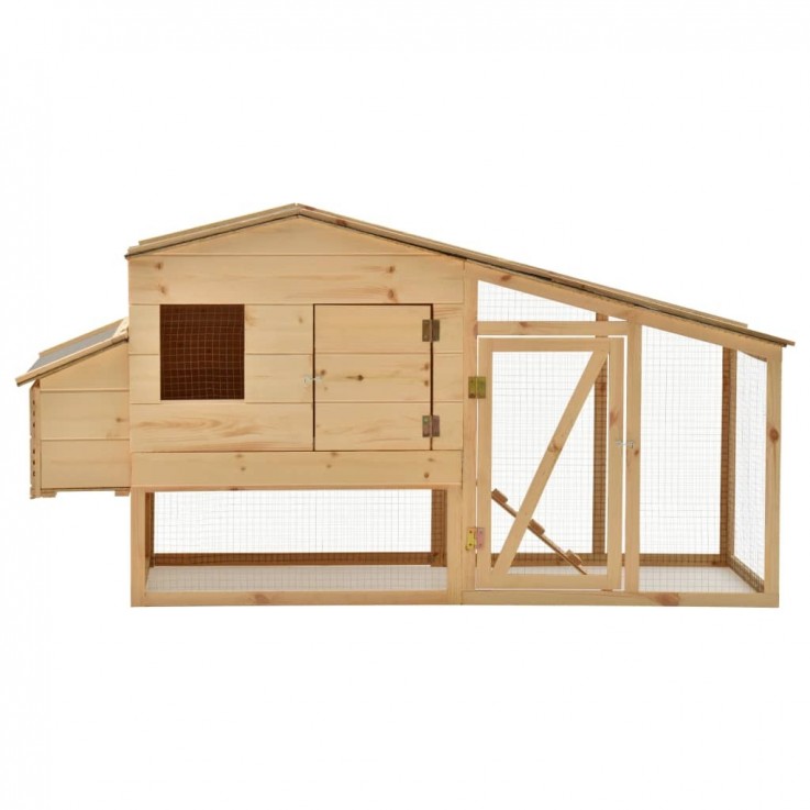 CHICKEN CAGE SOLID PINE WOOD 178X67X92