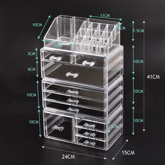 Cosmetic 7/8//9/10/11 Drawer Makeup 