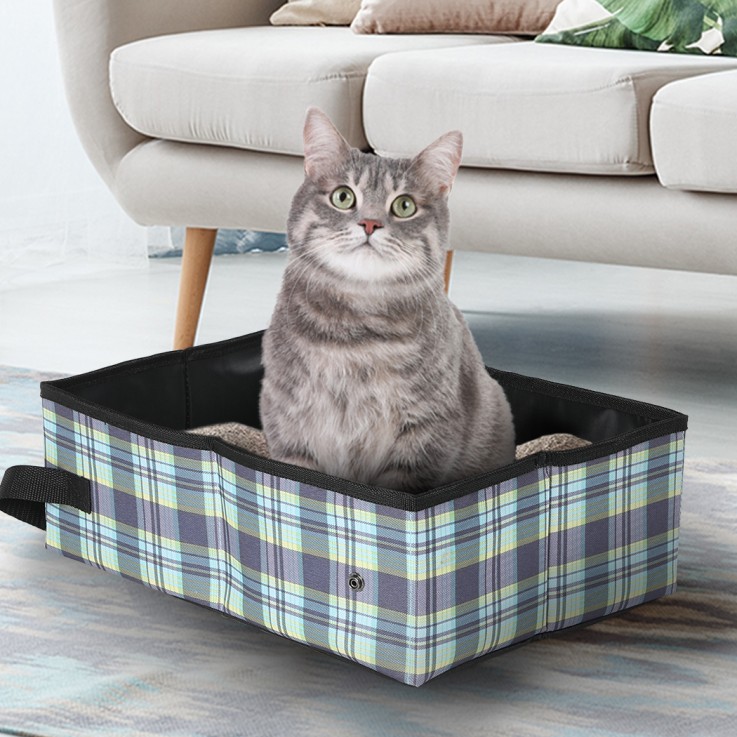 CAT LITTER BOX FOLDABLE LARGE KITTY