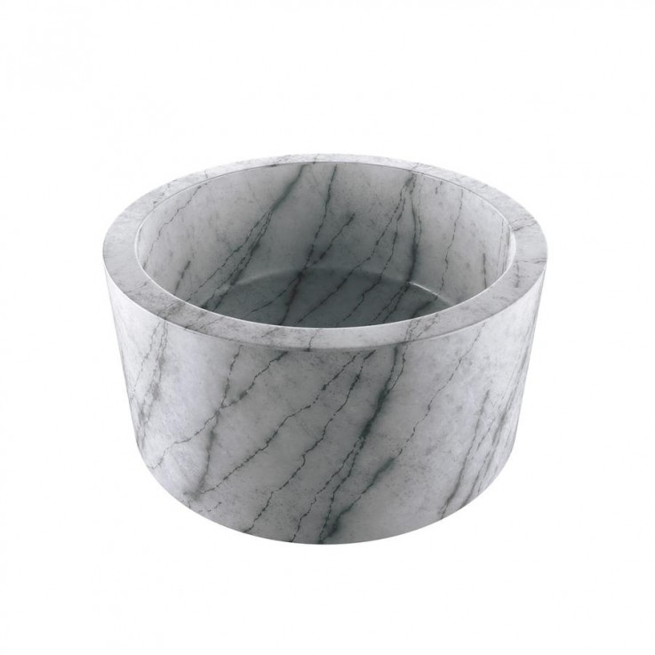 Buy Zen Oval Solid Marble Bathtub