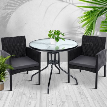 Gardeon Outdoor Bistro Chairs Patio Furn