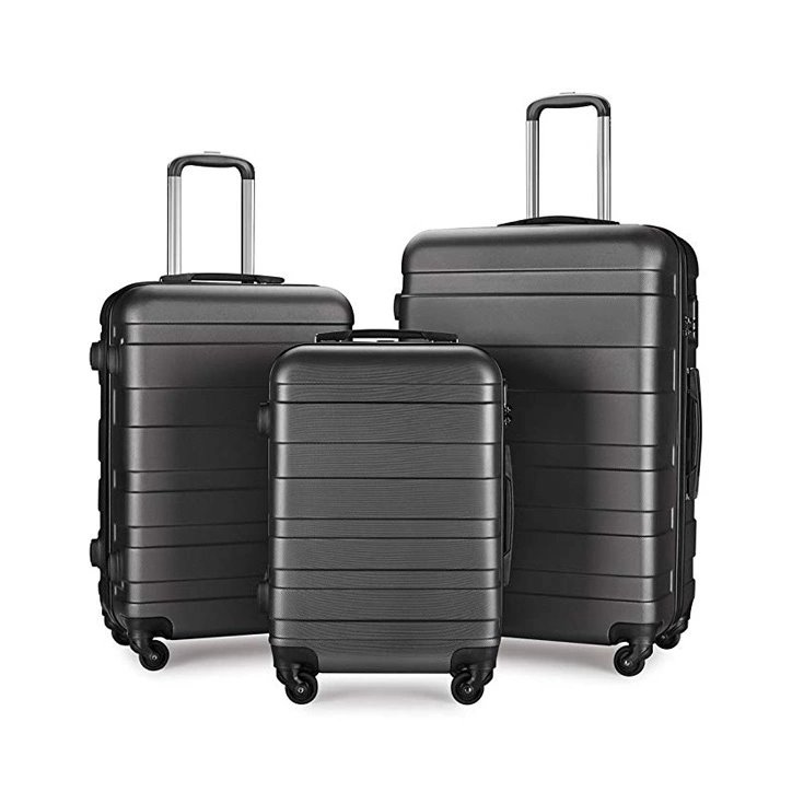 Aluminum Trolley ABS Luggage Set88