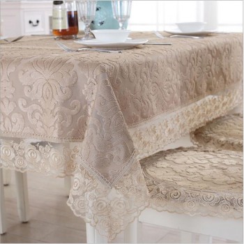 European Lace Fabric Coffee Table Simple Cover Towel Modern Minimalist Embroidery Table Cloth71