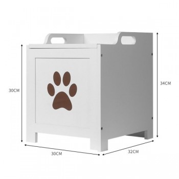 Pet Toy Box Storage Container Organiser 