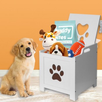 Pet Toy Box Storage Container Organiser 