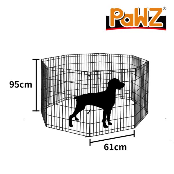 PaWz Pet Dog Playpen Puppy Exercise 8 Pa