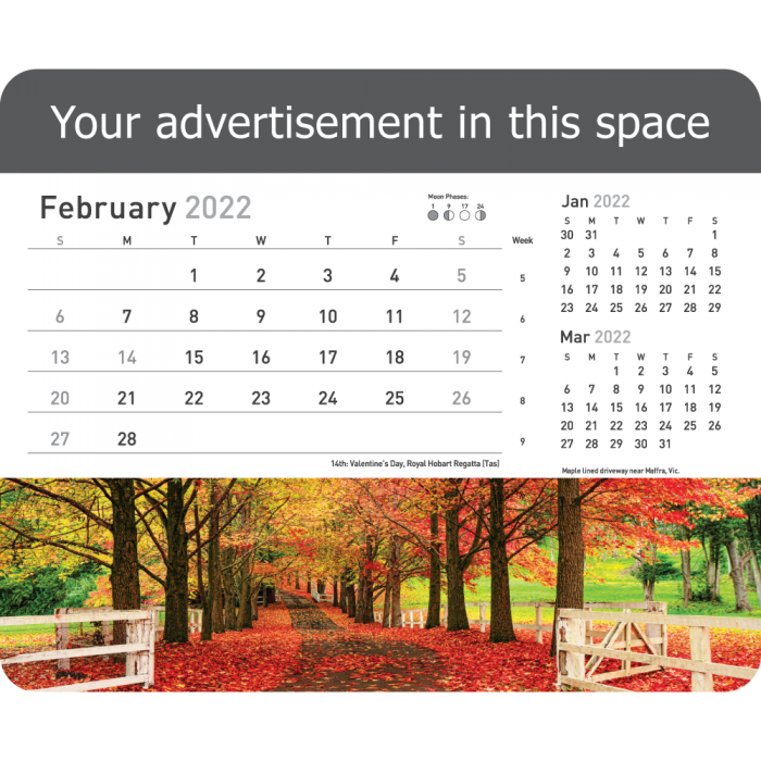 Available 2022 Stylish Calendars Online 