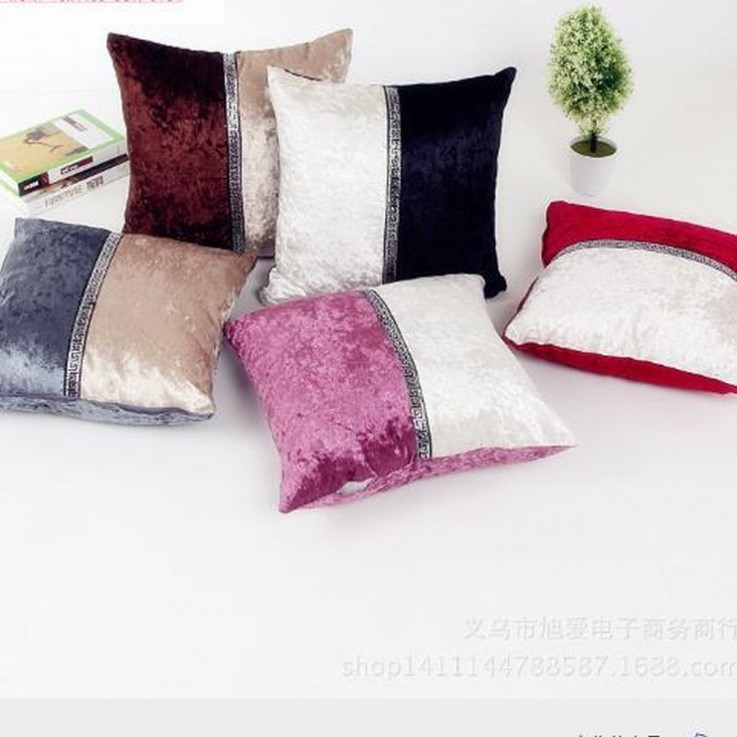 Throw Pillow Cases Covers For Bed Couch Sofa Modern Minimalist Simple Short-Plush Stitching Pillow Case Cushion Cover21