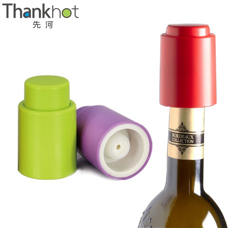 Press Type Plastic Vacuum Wine Stopper35